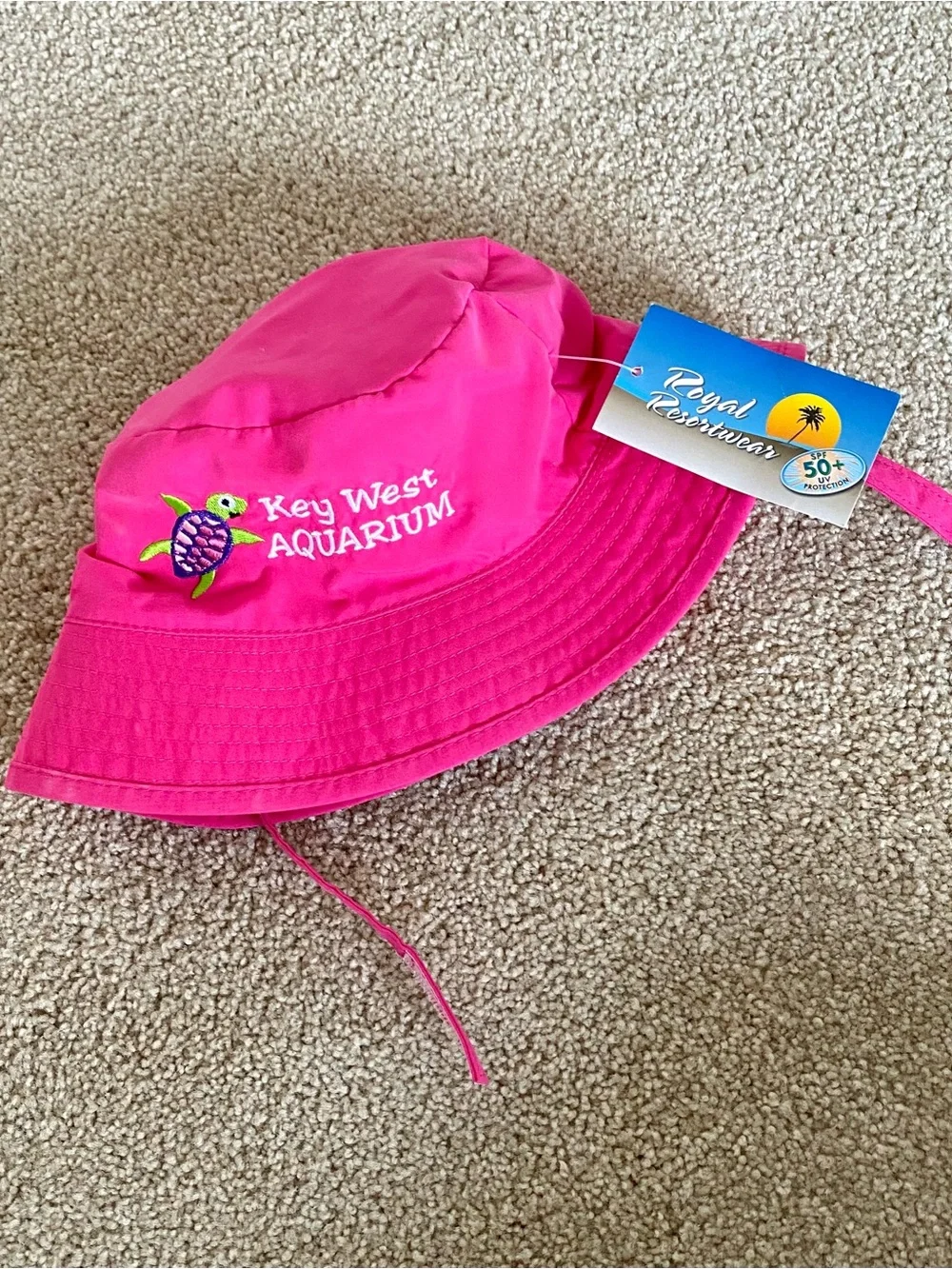 Key West Pink Toddler Bucket Hat